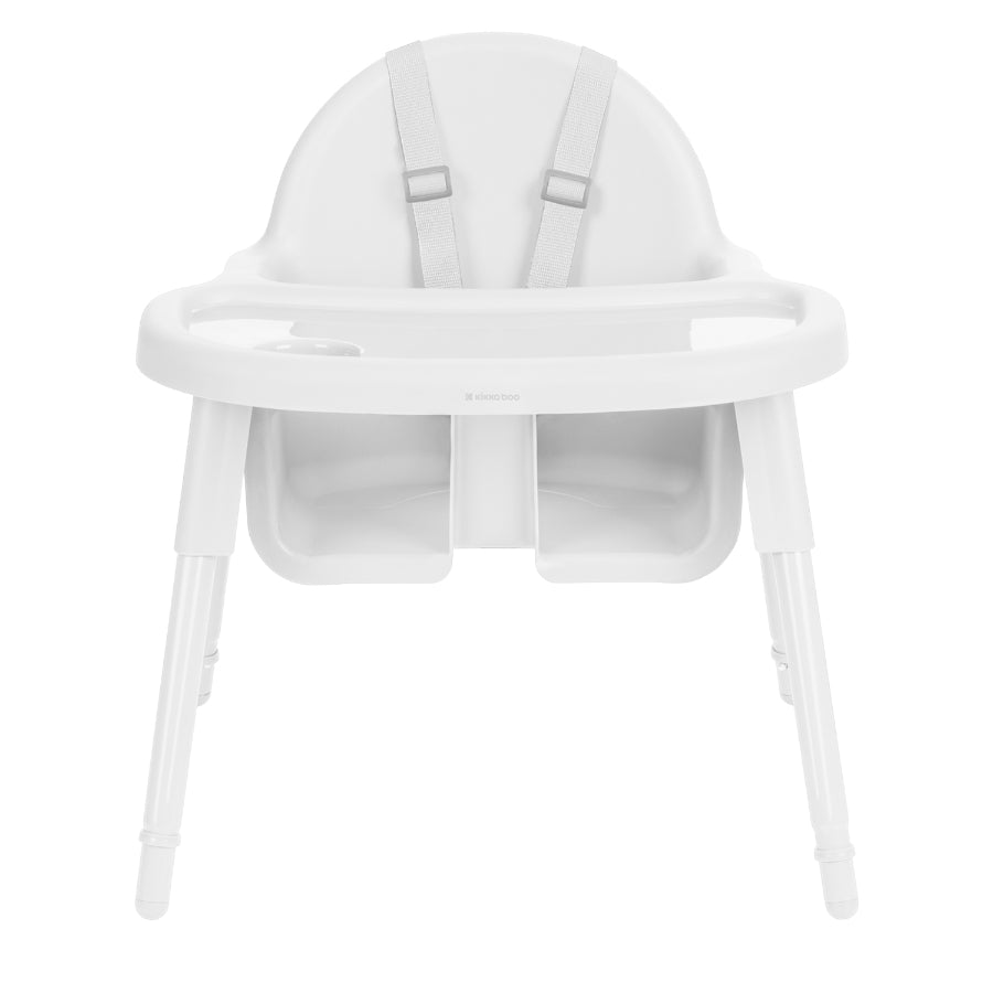 Kikkaboo - Silla De Comer Jammy 2 En 1 Blanca