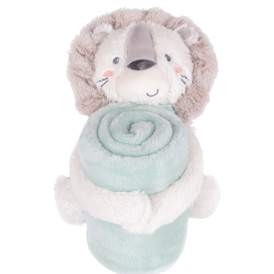 Kikkaboo - Peluche y frasada jungle king