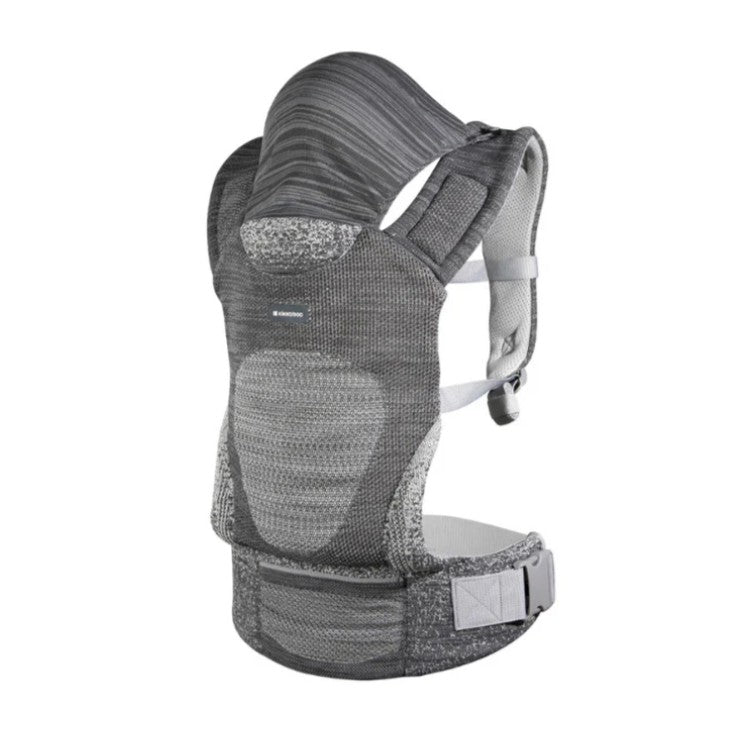 Kikkaboo - Canguro Gwen Hoody Fly Knit | Gris