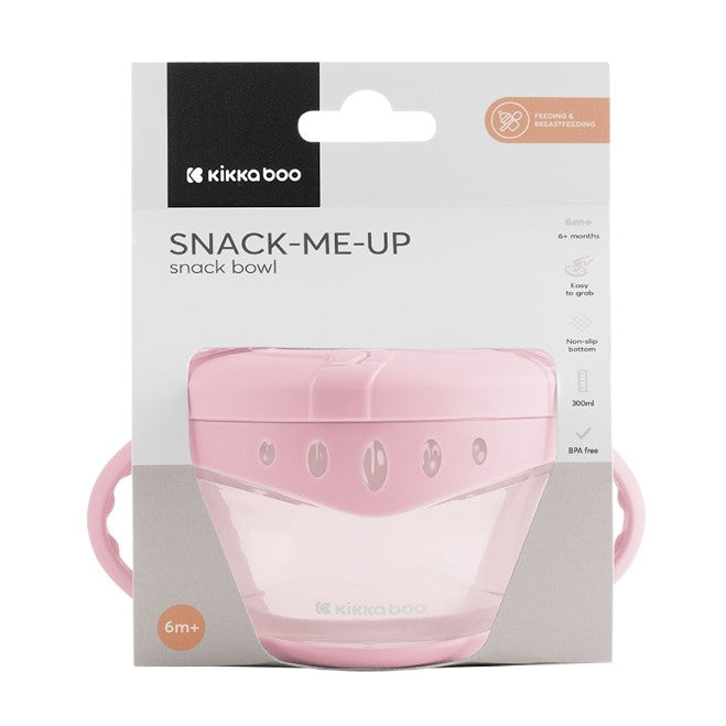 Kikkaboo - Bolw de snack | Rosa