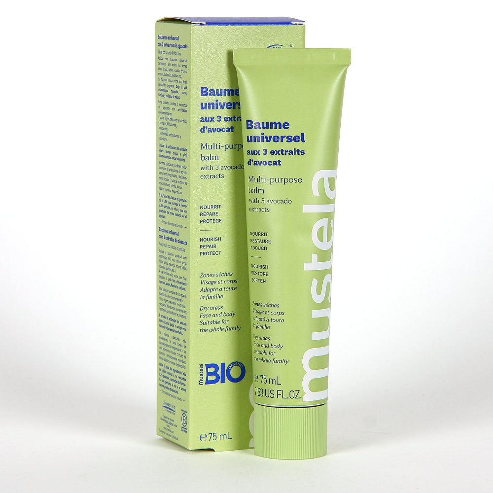 Mustela - Bálsamo Universal Con 3 extractos De Aguacate Bio || 75 ml