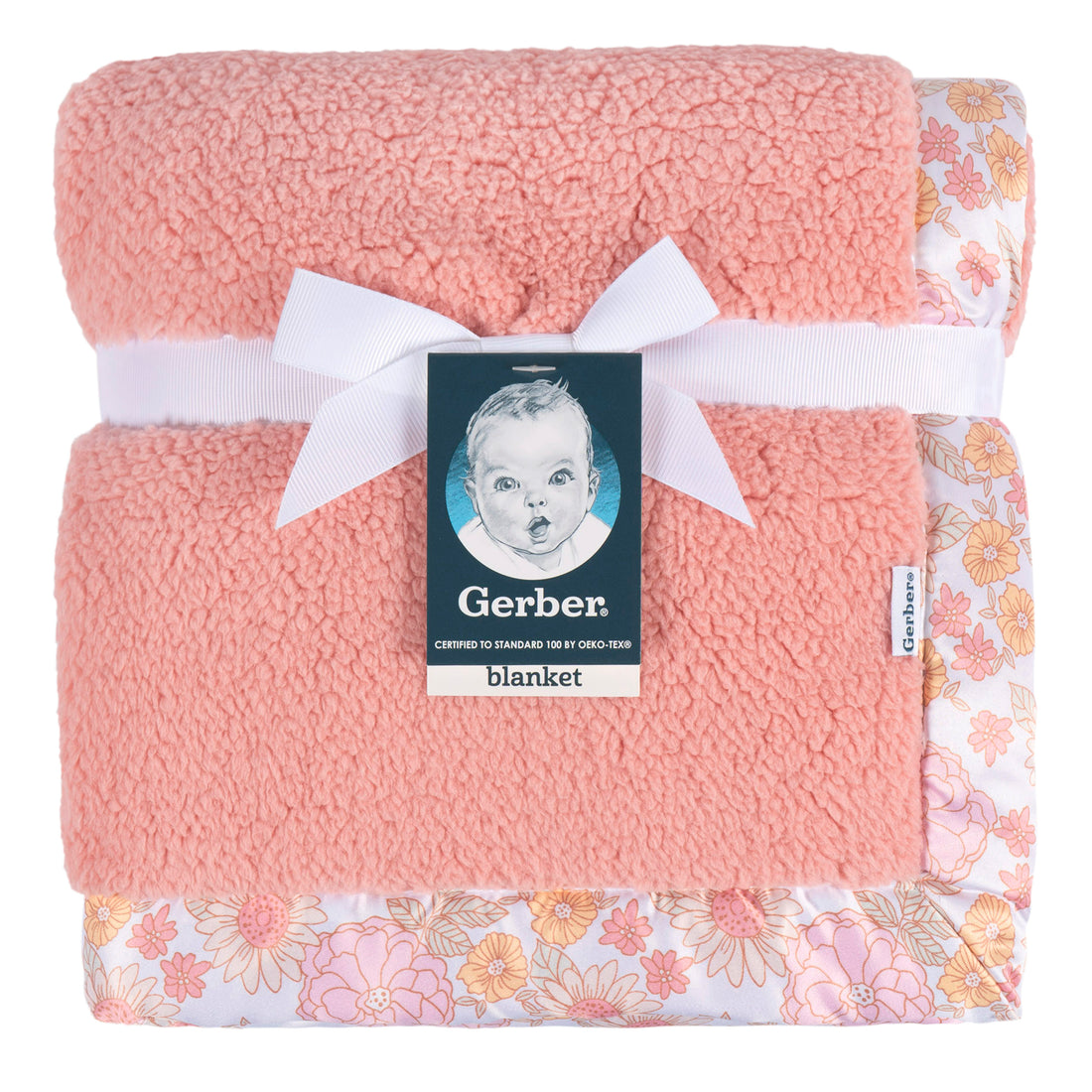 Gerber -  Manta de peluche Floral