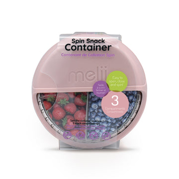 Melii - Plato spin con divisores | color rosa
