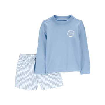 Carter´s - Rashguard de surf conjunto para niño