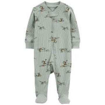 Carter´s - Pijama con zipper | verde musgo