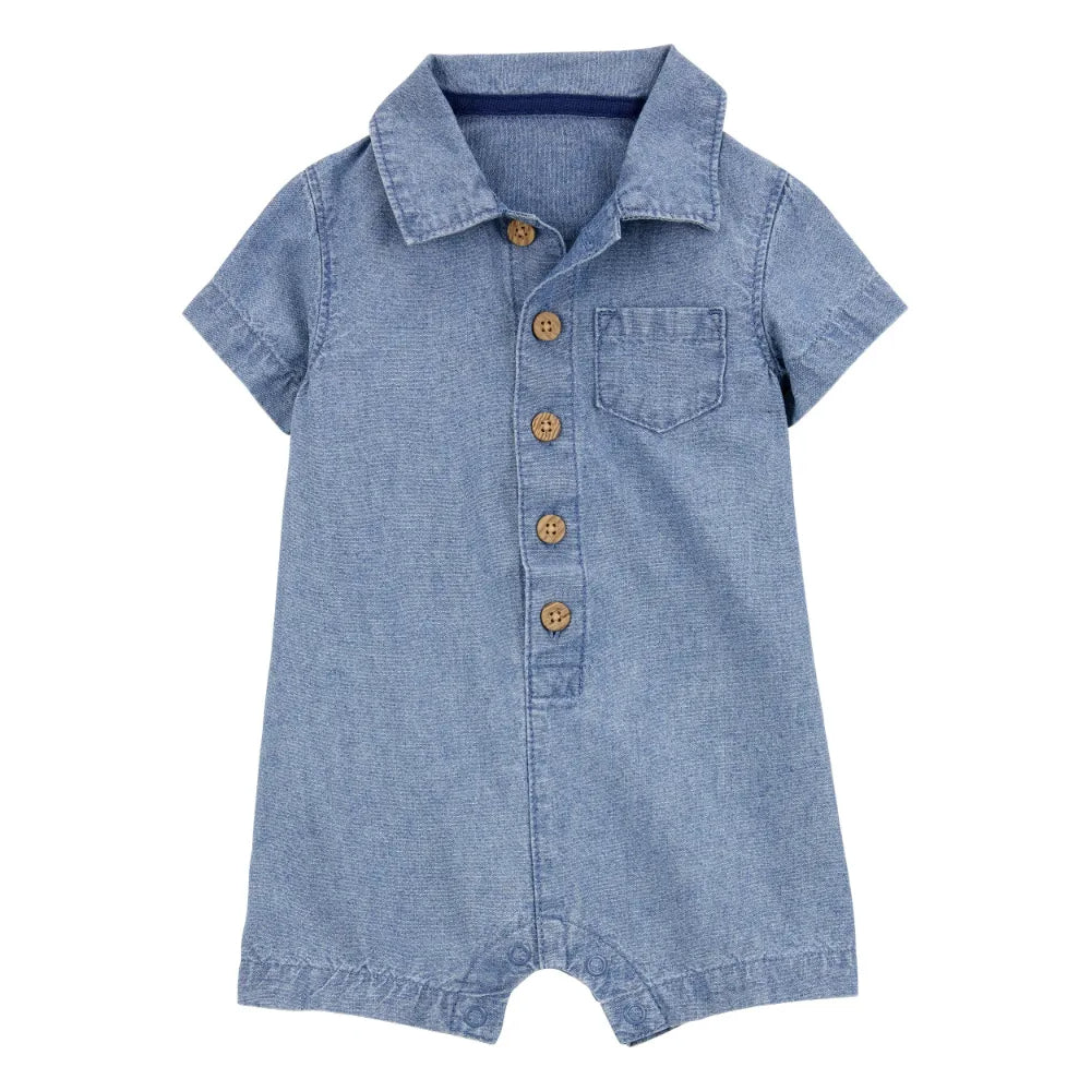 Carter´s - Enterito Algodón Denim Bebé