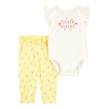 Carter´s - Conjunto de dos piezas de body y pantalón con estampado