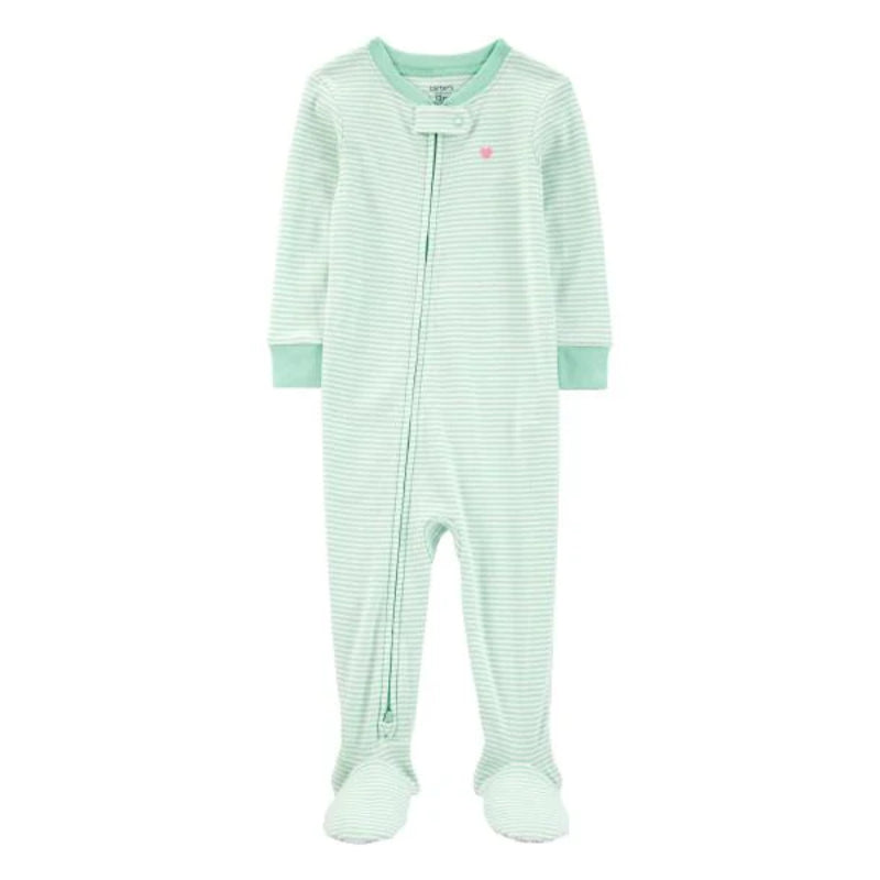 Carter´s - Pijama a rayas | verde menta