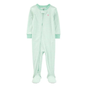Carter´s - Pijama a rayas | verde menta
