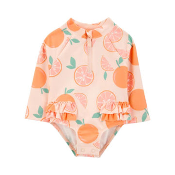 Carter's - Traje de baño de manga larga para bebé