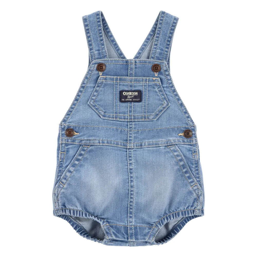 OshKosh - Romper Burbuja De Mezclilla Azul
