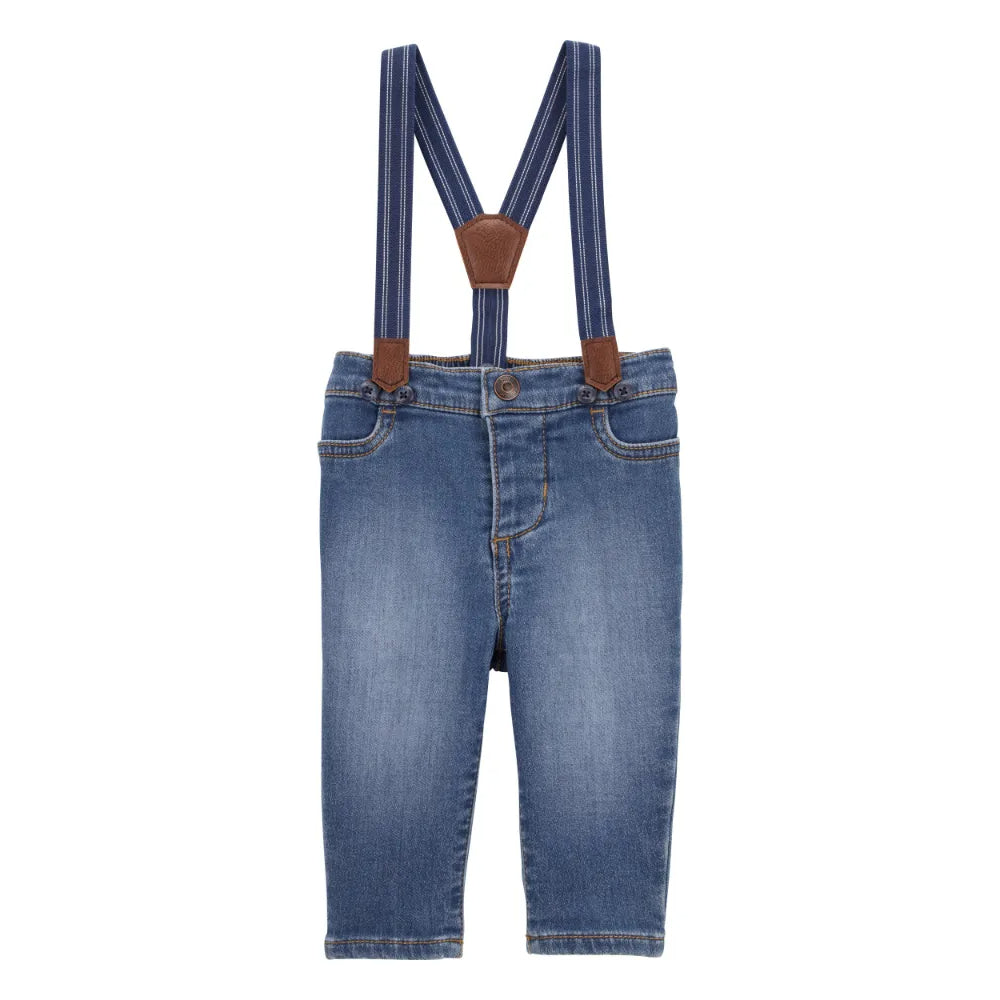 OshKosh - Jeans De Tirantes De Mezclilla
