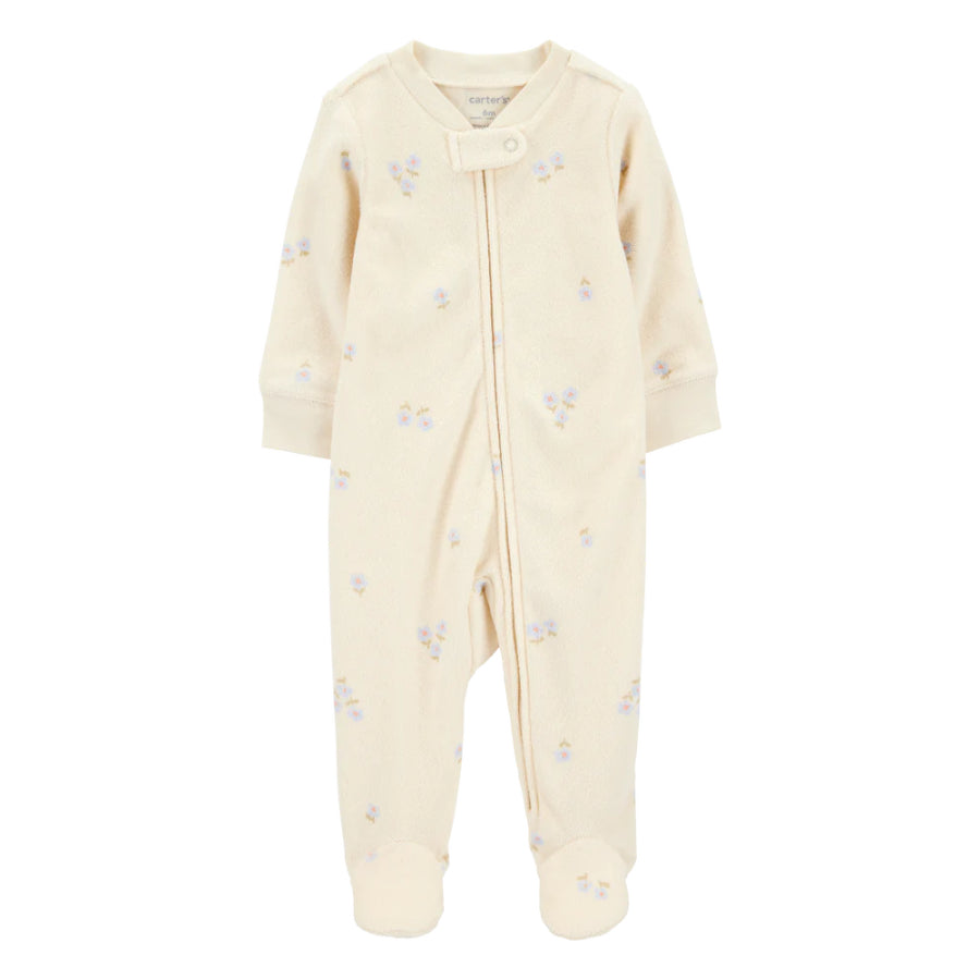 Carter´s - Pijama amarilla con zipper
