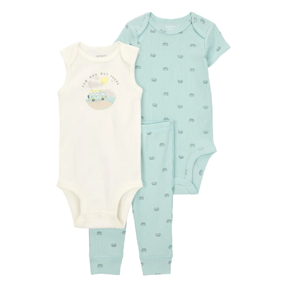 Carter´s - Conjunto De 3 Prendas Little Character Camión