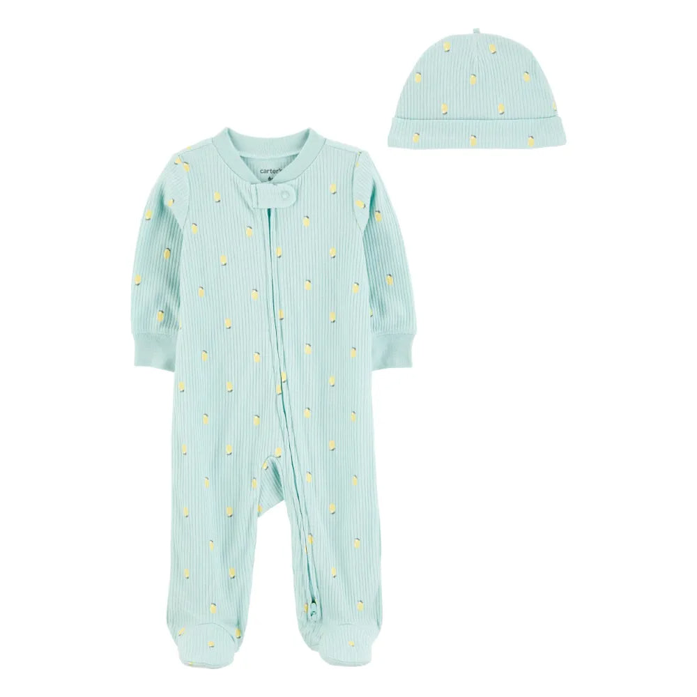 Carter´s - Mameluco blue lemon