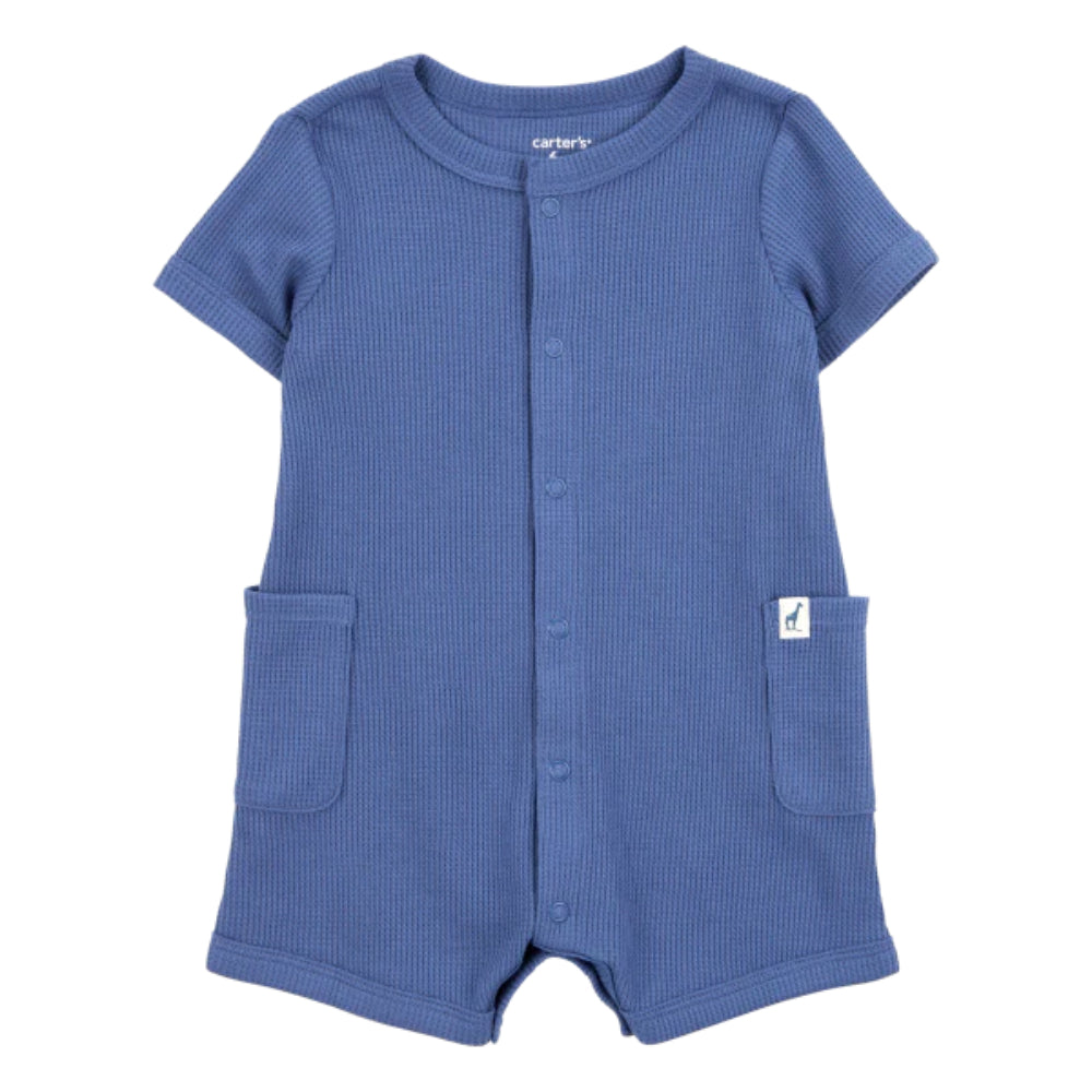 Carter´s - Body con botones | azul solido