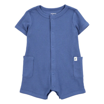 Carter´s - Body con botones | azul solido