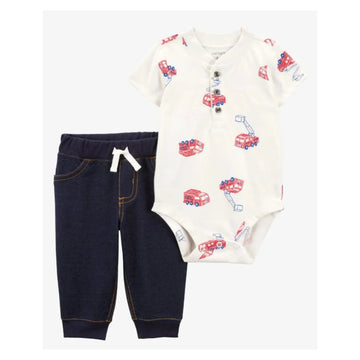 Carter´s - Conjunto 2 Piezas Body y Pantalon Buzo