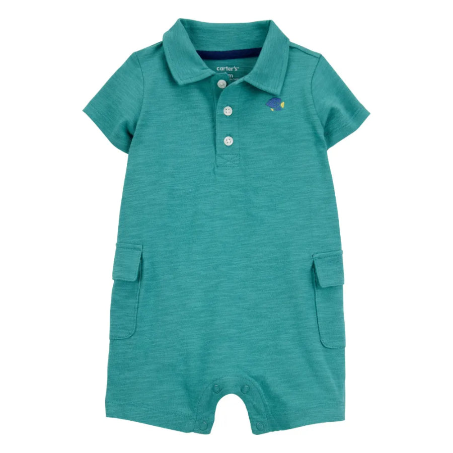Carter´s - Body tipo polo | Turquesa