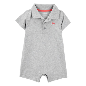 Carter´s - Body tipo polo | gris solido