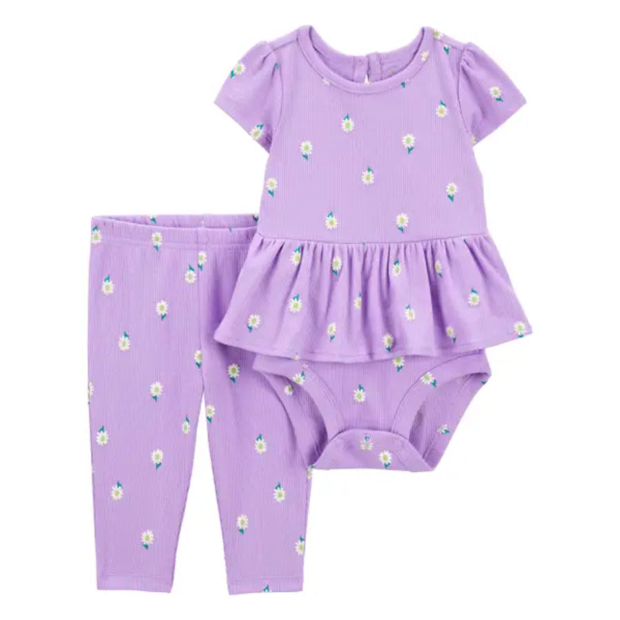 Carter´s - Conjunto flora | Morado