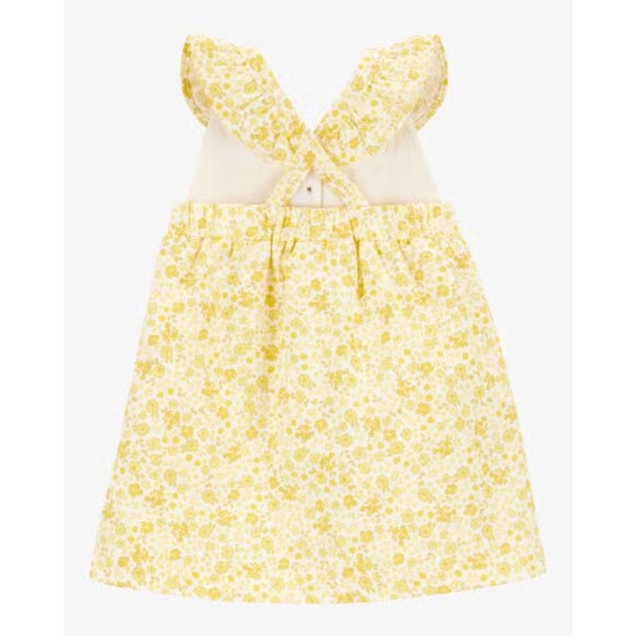 Carters - Vestido floral color amarillo