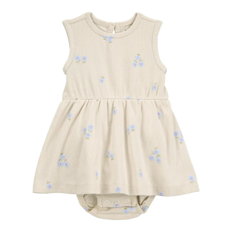 Carter´s - Vestido Con Cubrepañal Floral | beige