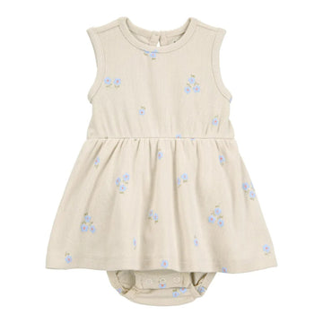 Carter´s - Vestido Con Cubrepañal Floral | beige