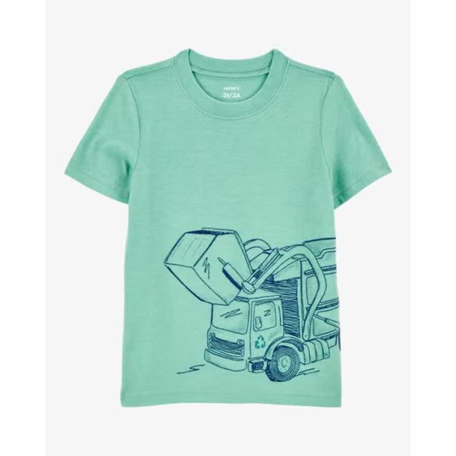 Carter´s - Camisa con estampado camión | turquesa