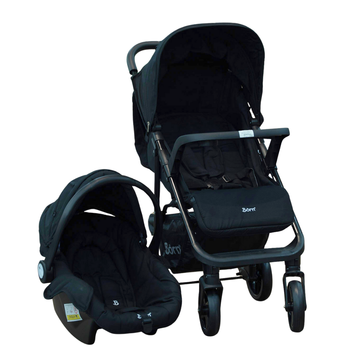 Born - Coche travel system | Negro