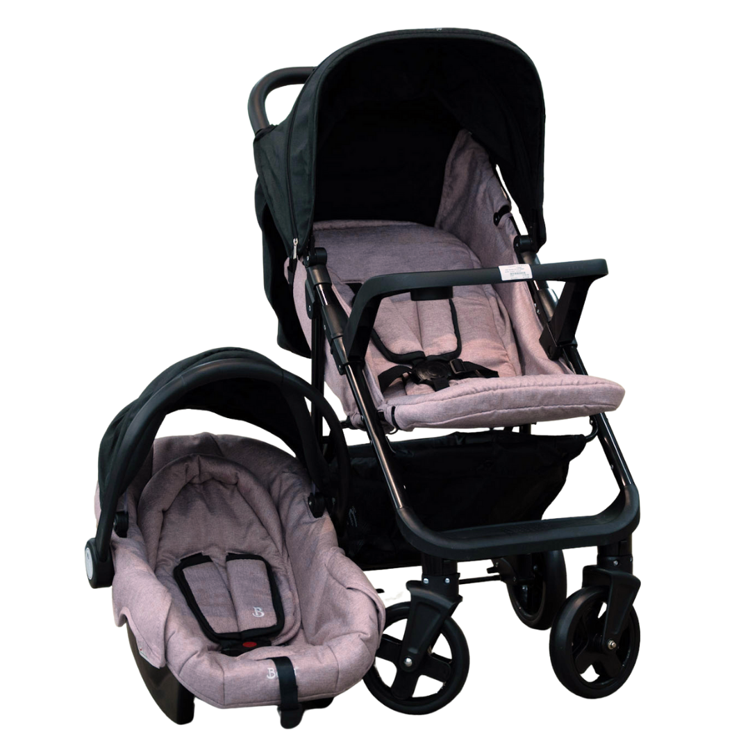 Born - Coche travel system | Rosa