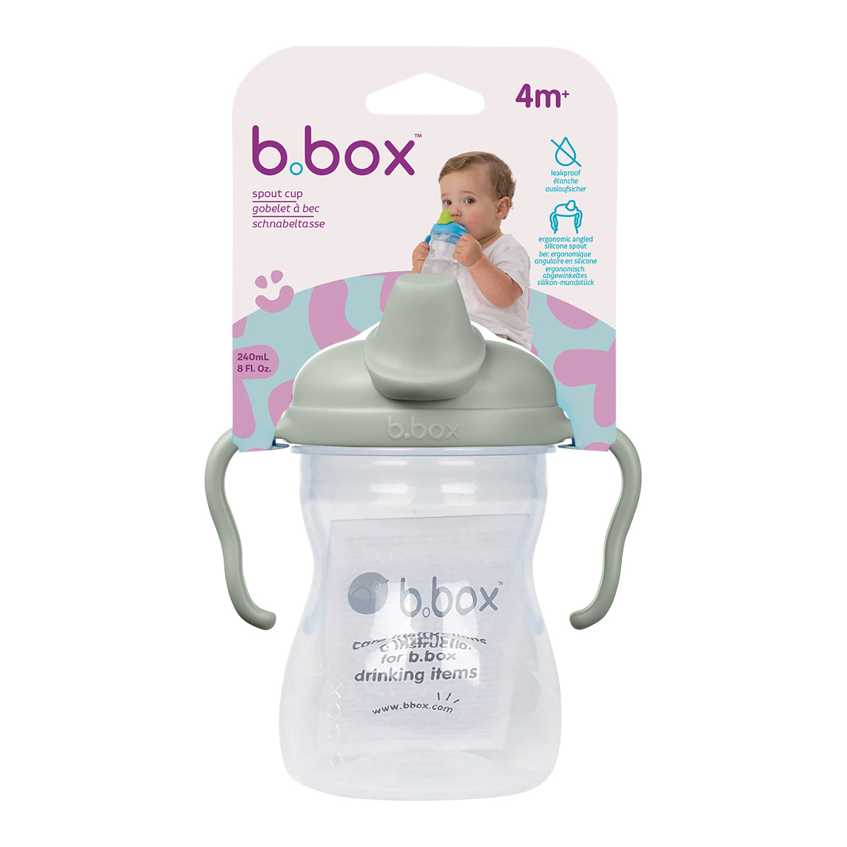 b.box - Vaso con boquilla | verde