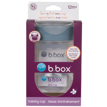 b.box - Taza con Borde de Entrenamiento 240ml | celeste