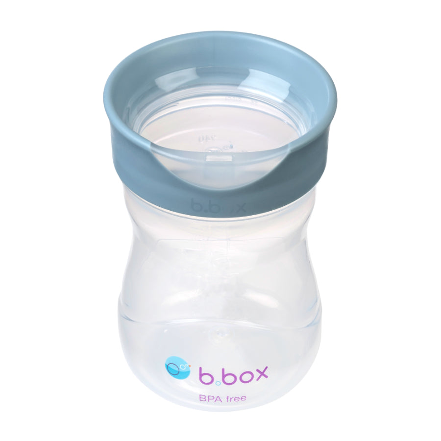 b.box - Taza con Borde de Entrenamiento 240ml | celeste