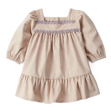 OshKosh - Vestido de algodón corto | café claro