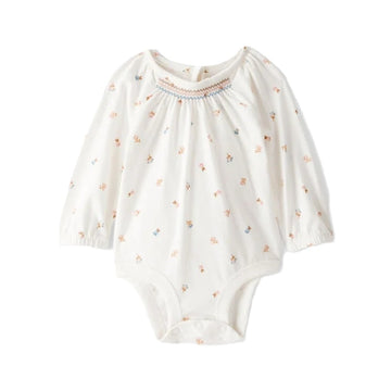 OshKosh - Body de manga larga con estampado floral