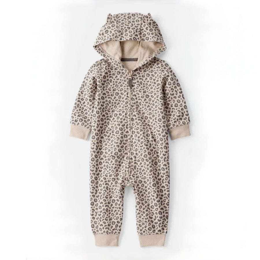 Carter´s - Jumpsuit Manga Larga Con Capucha Gato