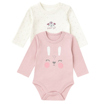 B4baby - Enterizo con estampado conejito | rosa