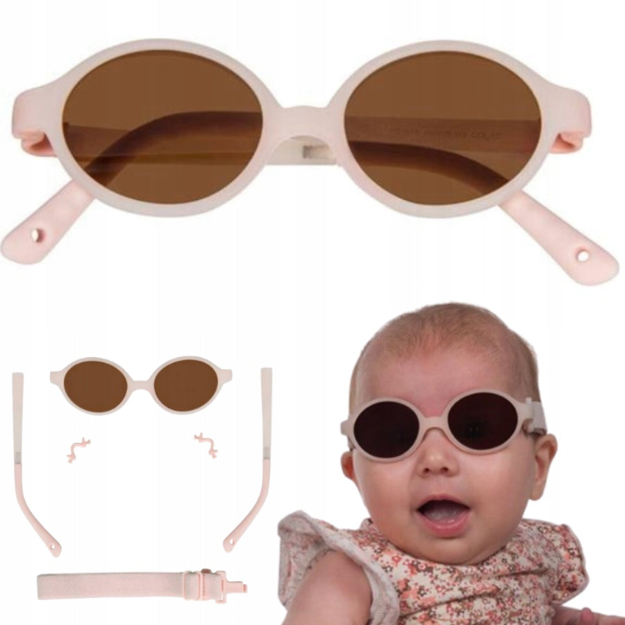 Dooky - Gafas de sol 2 en 1 Bebé | Rosa