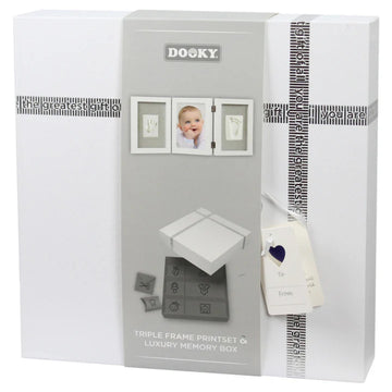 Dooky - Set de regalo Marco triple | blanco