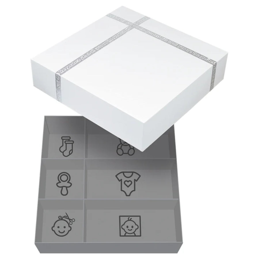 Dooky - Set de regalo Marco triple | blanco