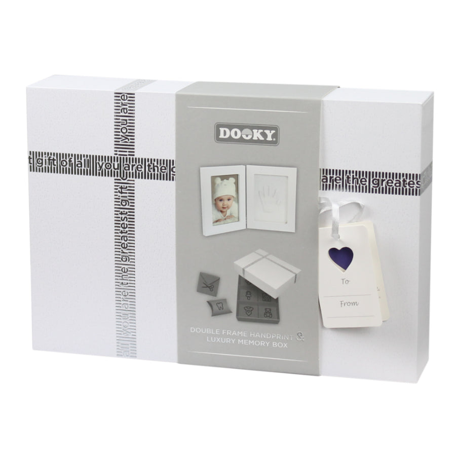 Dooky - Set de regalo Marco doble | blanco