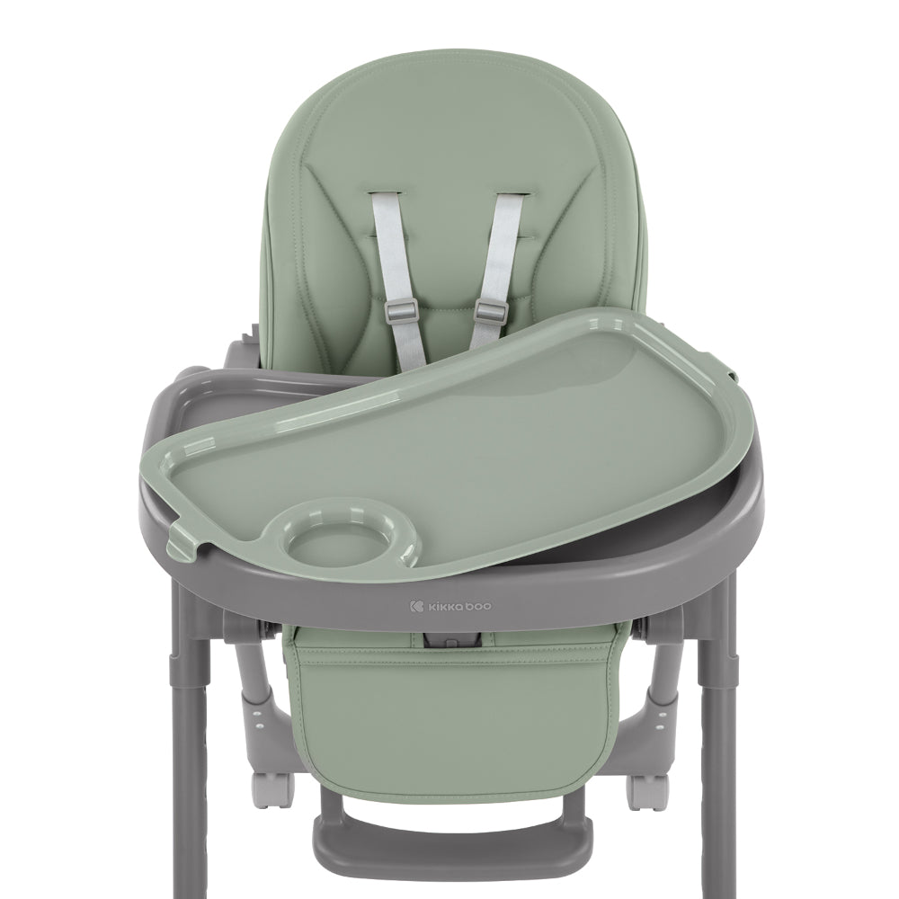 Kikkaboo - Silla de comer 5 posiciones | menta