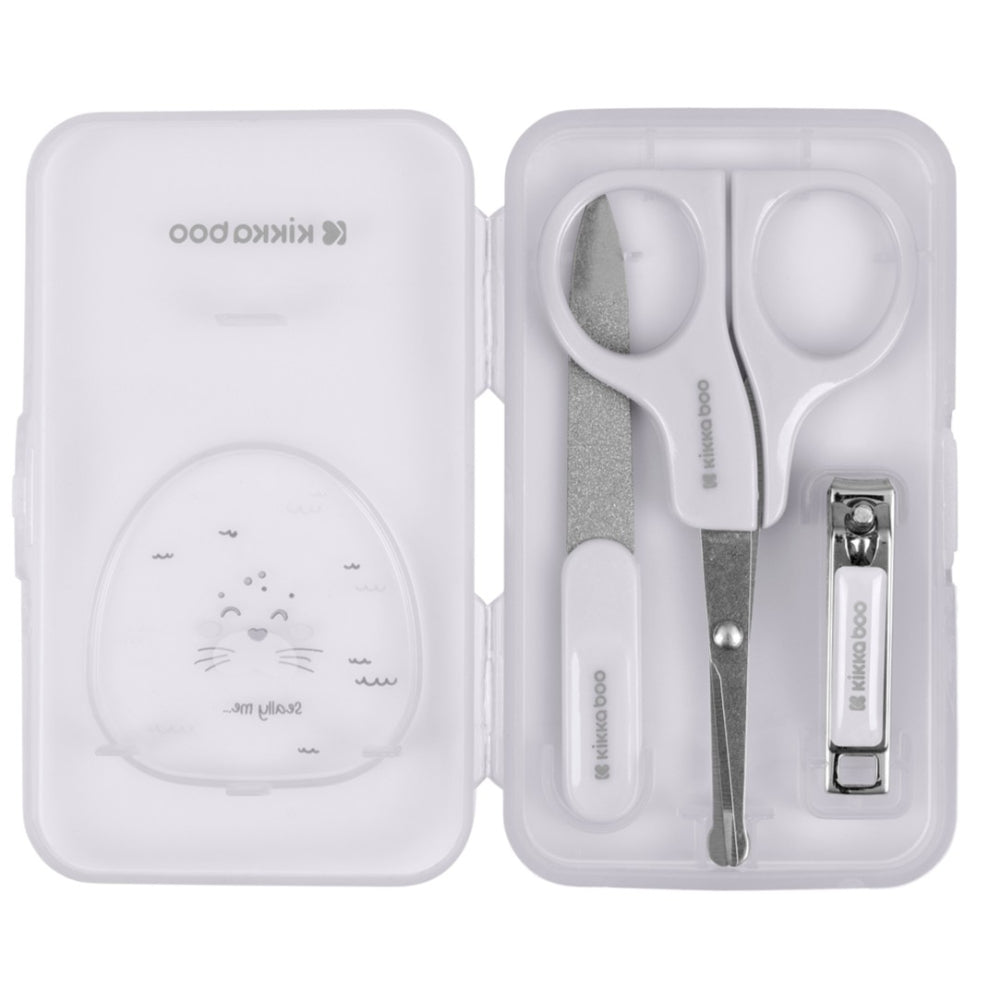 Kikkaboo - Set de manicura | blanco