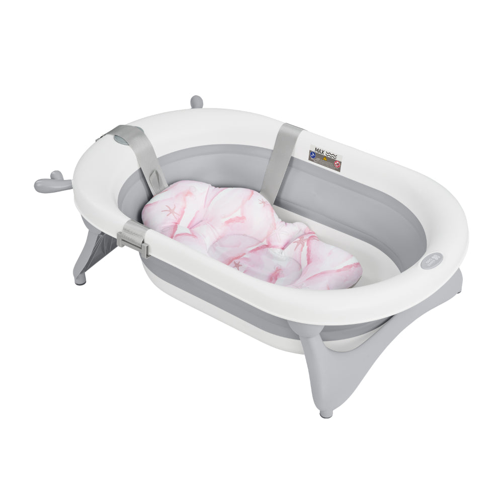 Kikkaboo -  Soporte de baño suave | rosa