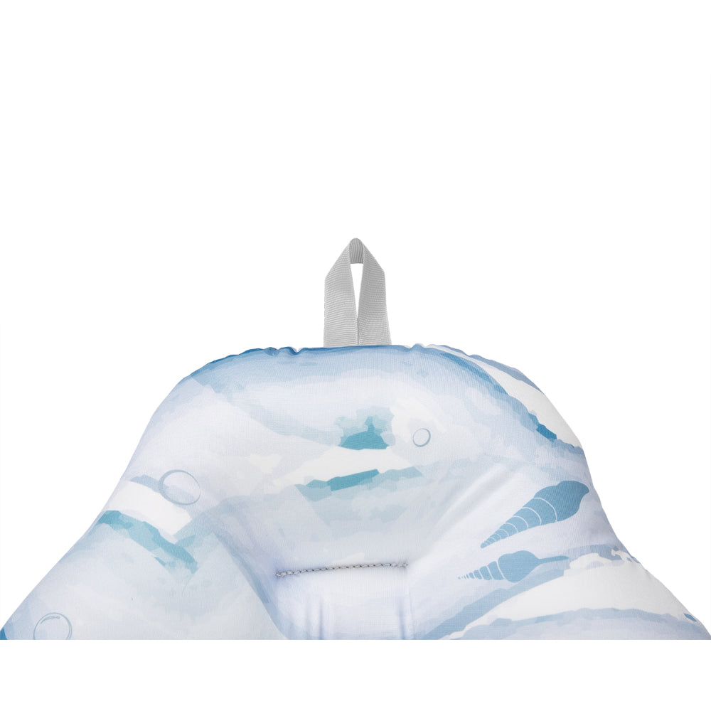 Kikkaboo -  Soporte de baño suave | celeste