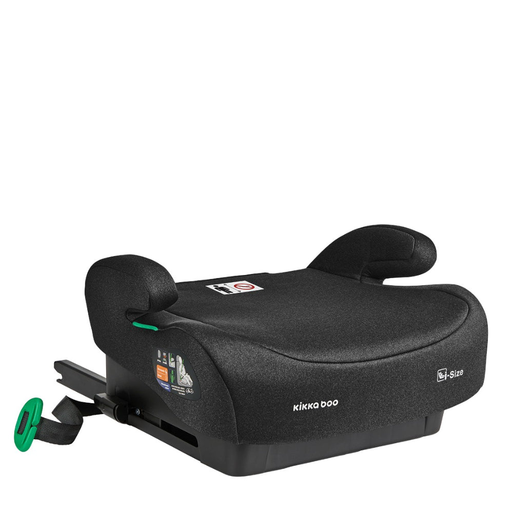 Kikkaboo - Booster con respaldo | negro