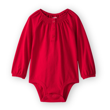 Oshkosh - Mameluco rojo sólido para bebé