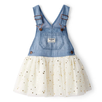 Oshkosh - Falta tulle ivory denim