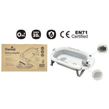 Genial - Bañera plegable | gris